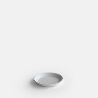 1616/arita japan<br>TY “Standard” Round Plate80 (Plain Gray)