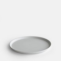 1616/arita japan / TY “Standard” Round Plate200（Plain Gray）