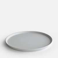 1616/arita japan / TY “Standard” Round Plate240（Plain Gray）