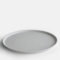 1616/arita japan<br>TY “Standard” Round Plate280 (Plain Gray)