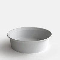 1616/arita japan / TY “Standard” Round Bowl200（Plain Gray）