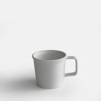 1616/arita japan<br>TY “Standard” Espresso Cup w.handle (Plain Gray)