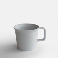1616/arita japan / TY “Standard” Coffee Cup w.handle（Plain Gray） 