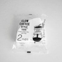 SLOW COFFEE STYLE/KINTO<br>Cotton Paper Filter 2cups