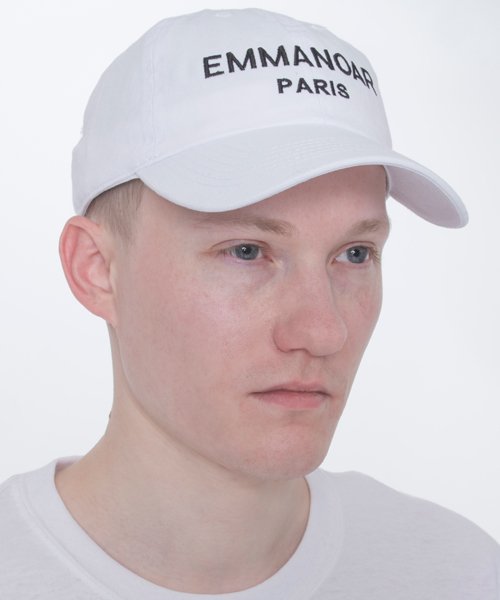 【EMMANOAR】PARIS LOGO CAP（WHITE）