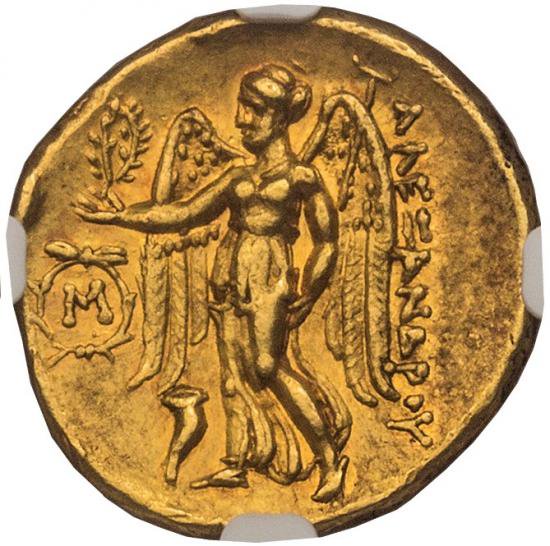 古代ギリシャ BC336-323 アレキサンダー大王 スタテール金貨 NGC Ch AU 5/5, 5/5 『Fine Style』 満点評価! -  【鑑定済アンティークコイン専門店】オンラインネットショップ通販店舗『アンティークコインワールド』へようこそ！