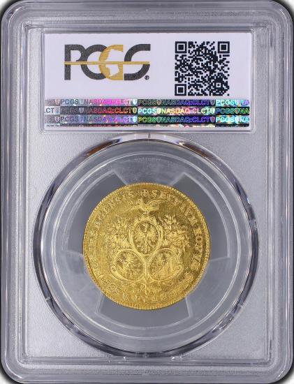 ドイツ ニュルンベルク 1700年 ラムダカット 2ダカット 金貨 PCGS MS62