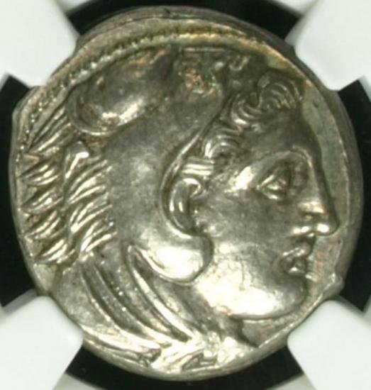 古代ギリシャ BC336-323 アレキサンダー大王 テトラドラクマ銀貨 