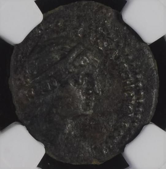 アメン・ゼウス神　プトレマイオス朝エジプト　イーグル　プトレマイオス4世 青銅貨 アメン・ゼウス神 プトレマイオス朝エジプト イーグル