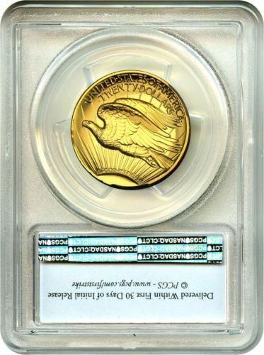 アメリカ 2009 20ドル ウルトラハイリリーフ金貨 PCGS MS70PL