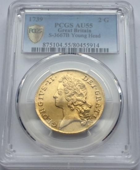 神聖ローマ帝国ニュルンベルク1700年ラム2ダカット金貨MS62