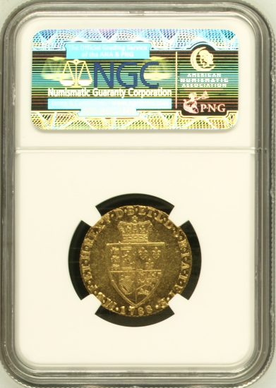 イギリス 1788 ジョージ3世 スペードギニー金貨 NGC MS63 イギリス 1788 ジョージ3世 スペードギニー金貨 NGC MS63