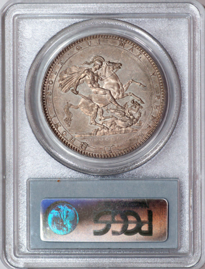 イギリス 1820 LX ジョージ3世 クラウン銀貨 PCGS MS62 イギリス 1820 LX ジョージ3世 クラウン銀貨 PCGS MS62