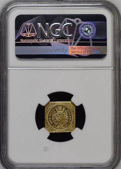 ドイツ ニュルンベルク 1700年 ラムダカット 1/2ダカット ハーフダカット 金貨 NGC MS63 地球上の羊 クリッペ 角型! -  【鑑定済アンティークコイン専門店】オンラインネットショップ通販店舗『アンティークコインワールド』へようこそ！