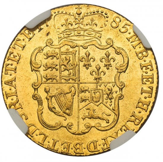 イギリス 1785 ジョージ3世 ギニー金貨 NGC MS63 -  【鑑定済アンティークコイン専門店】オンラインネットショップ通販店舗『アンティークコインワールド』へようこそ！