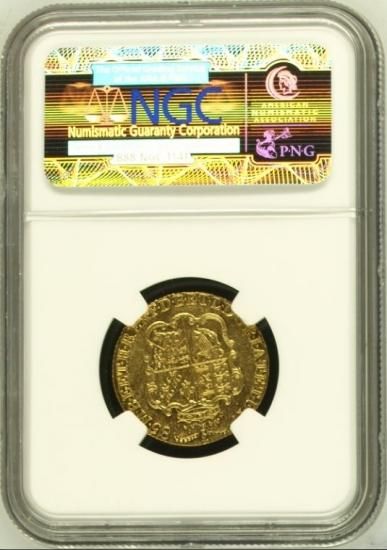 イギリス 1785 ジョージ3世 ギニー金貨 NGC MS63 - 【鑑定済
