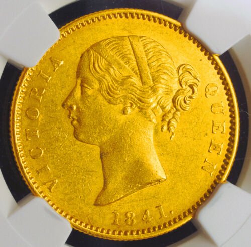 インド 英領インド 東インド会社 1841年 ビクトリア モハール金貨 NGC MS60 -  【鑑定済アンティークコイン専門店】オンラインネットショップ通販店舗『アンティークコインワールド』へようこそ！