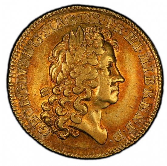 イギリス 1714 ジョージ1世 1ギニー金貨 PCGS AU53 - 【鑑定済アンティークコイン専門店】オンラインネットショップ通販店舗『 アンティークコインワールド』へようこそ！