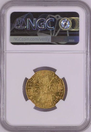 イギリス 1715 ジョージ1世 1ギニー金貨 NGC MS62+! 最高鑑定品! - 【鑑定済アンティークコイン 専門店】オンラインネットショップ通販店舗『アンティークコインワールド』へようこそ！