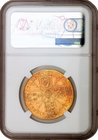 イギリス 1726 ジョージ1世 2ギニー金貨 NGC AU58 - 【鑑定済