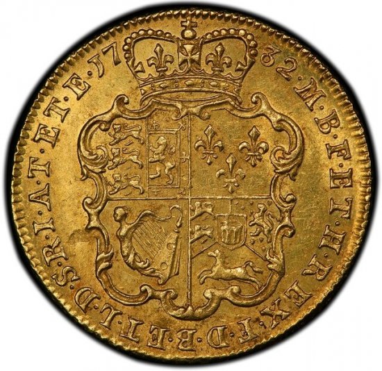 イギリス 1732 ジョージ2世 1ギニー金貨 PCGS AU58 -  【鑑定済アンティークコイン専門店】オンラインネットショップ通販店舗『アンティークコインワールド』へようこそ！