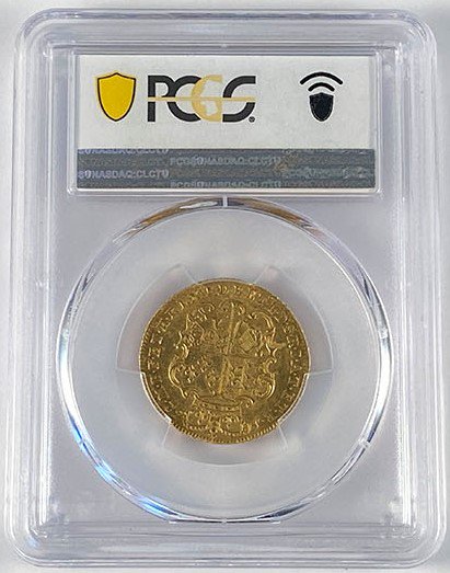 イギリス 1732 ジョージ2世 1ギニー金貨 PCGS AU58 - 【鑑定 済アンティークコイン専門店】オンラインネットショップ通販店舗『アンティークコインワールド』へようこそ！