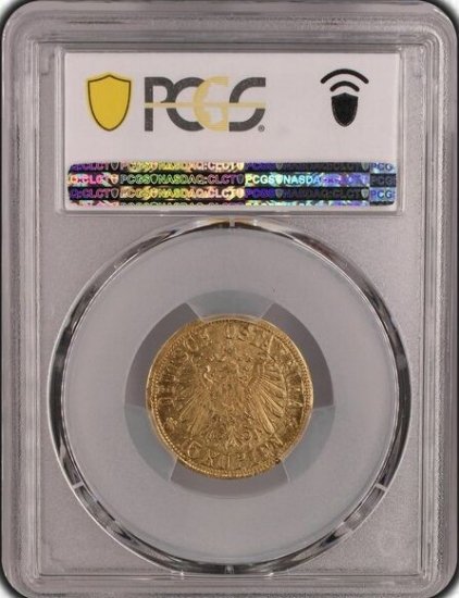 ドイツ領東アフリカ 1916T ウィルヘルム2世 15ルピー 金貨 PCGS MS63 緊急通貨 -  【鑑定済アンティークコイン専門店】オンラインネットショップ通販店舗『アンティークコインワールド』へようこそ！