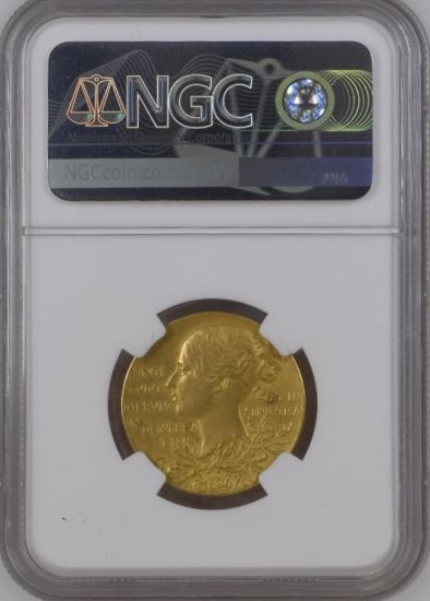 イギリス 1897 ビクトリア女王 即位60周年記念メダル NGC MS62! 最高鑑定品! - 【鑑定済アンティークコイン 専門店】オンラインネットショップ通販店舗『アンティークコインワールド』へようこそ！