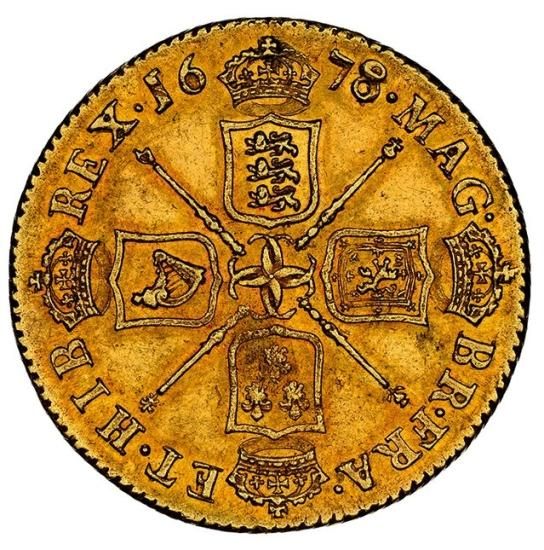 【1679年 (346年前)】イングランド チャールズ2世 Crown銀貨 1679年 (346年前)】イングランド チャールズ2世 Crown銀貨 1679