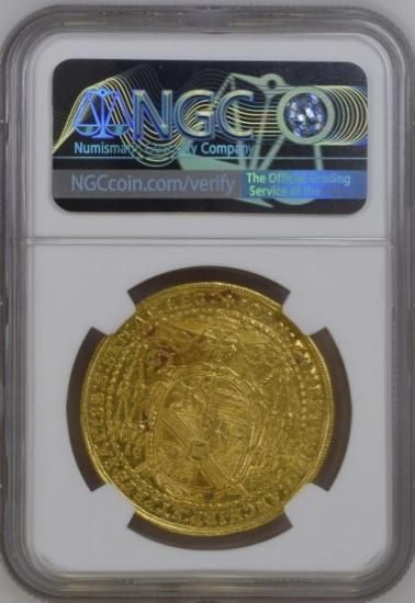 オーストリア ザルツブルク 1687 大司教 6ダカット金貨 NGC MS61
