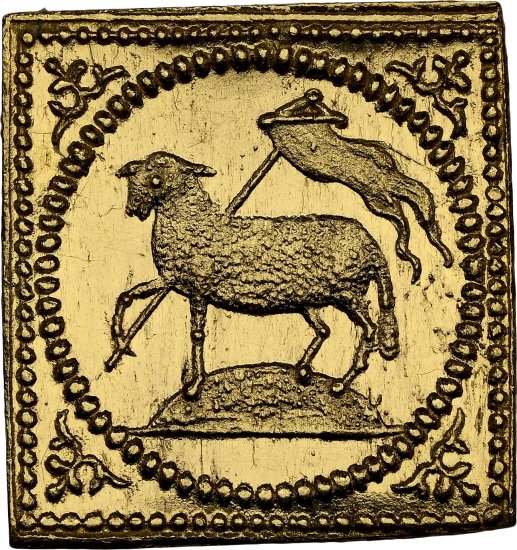 ドイツ ニュルンベルク 1700年 ラムダカット 1/4ダカット 金貨 NGC 