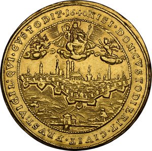 神聖ローマ帝国 ドイツ バイエルン 1640年 マクシミリアン1世 5ダカット金貨 NGC AU53 - 【鑑定 済アンティークコイン専門店】オンラインネットショップ通販店舗『アンティークコインワールド』へようこそ！