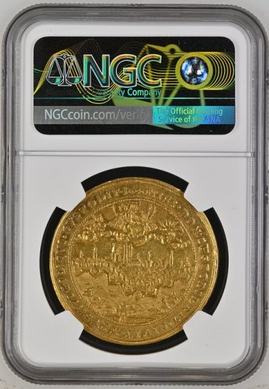 神聖ローマ帝国 ドイツ バイエルン 1640年 マクシミリアン1世 5ダカット金貨 NGC AU53 - 【鑑定 済アンティークコイン専門店】オンラインネットショップ通販店舗『アンティークコインワールド』へようこそ！