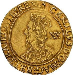 イギリス イングランド 1639-40 チャールズ1世 ユナイト金貨 NGC AU53