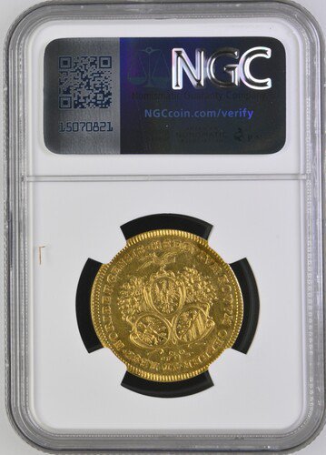 ドイツ ニュルンベルク 1700年 ラムダカット 2ダカット 金貨 NGC AU58 地球上の羊 -  【鑑定済アンティークコイン専門店】オンラインネットショップ通販店舗『アンティークコインワールド』へようこそ！