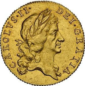 【国内配送】 イギリス 最高鑑定品 MS61! NGC 1ギニー金貨 チャールズ2世 1666 コレクション