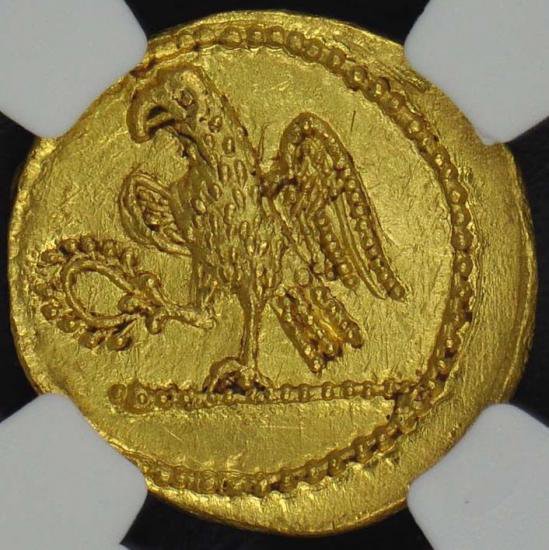 古代ギリシャ BC54 トラキア スキタイ スタテール コソン金貨 NGC Ch