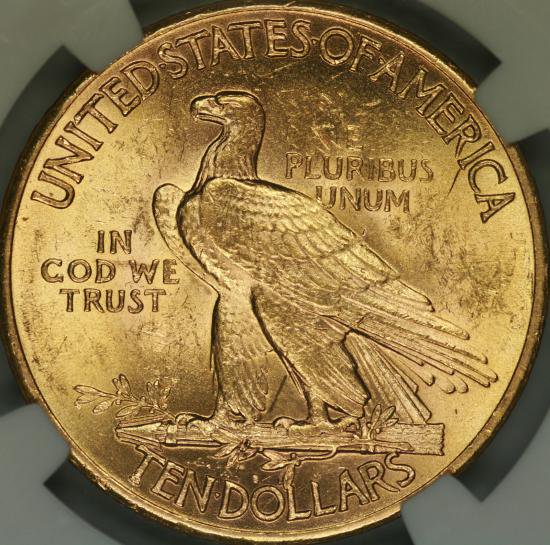 アメリカ 1926 10ドル イーグル インディアンヘッド 金貨 NGC MS63