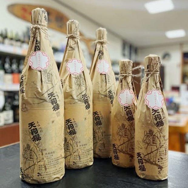 芋焼酎　天狗櫻　白石酒造　2024年製　新焼酎　1800ml　6本セット 令和七年 春の天狗櫻 《芋焼酎》 はるのてんぐざくら 25度 1800ml 白石